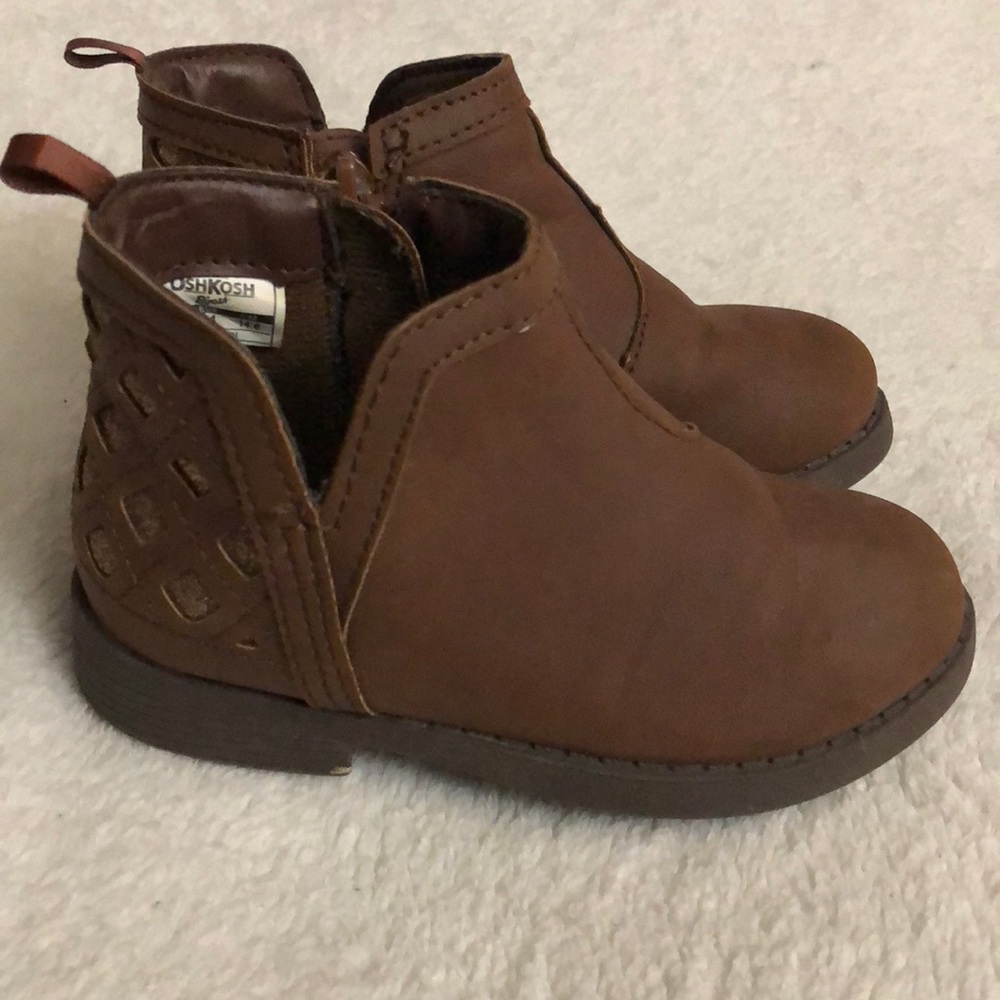 Brown booties
